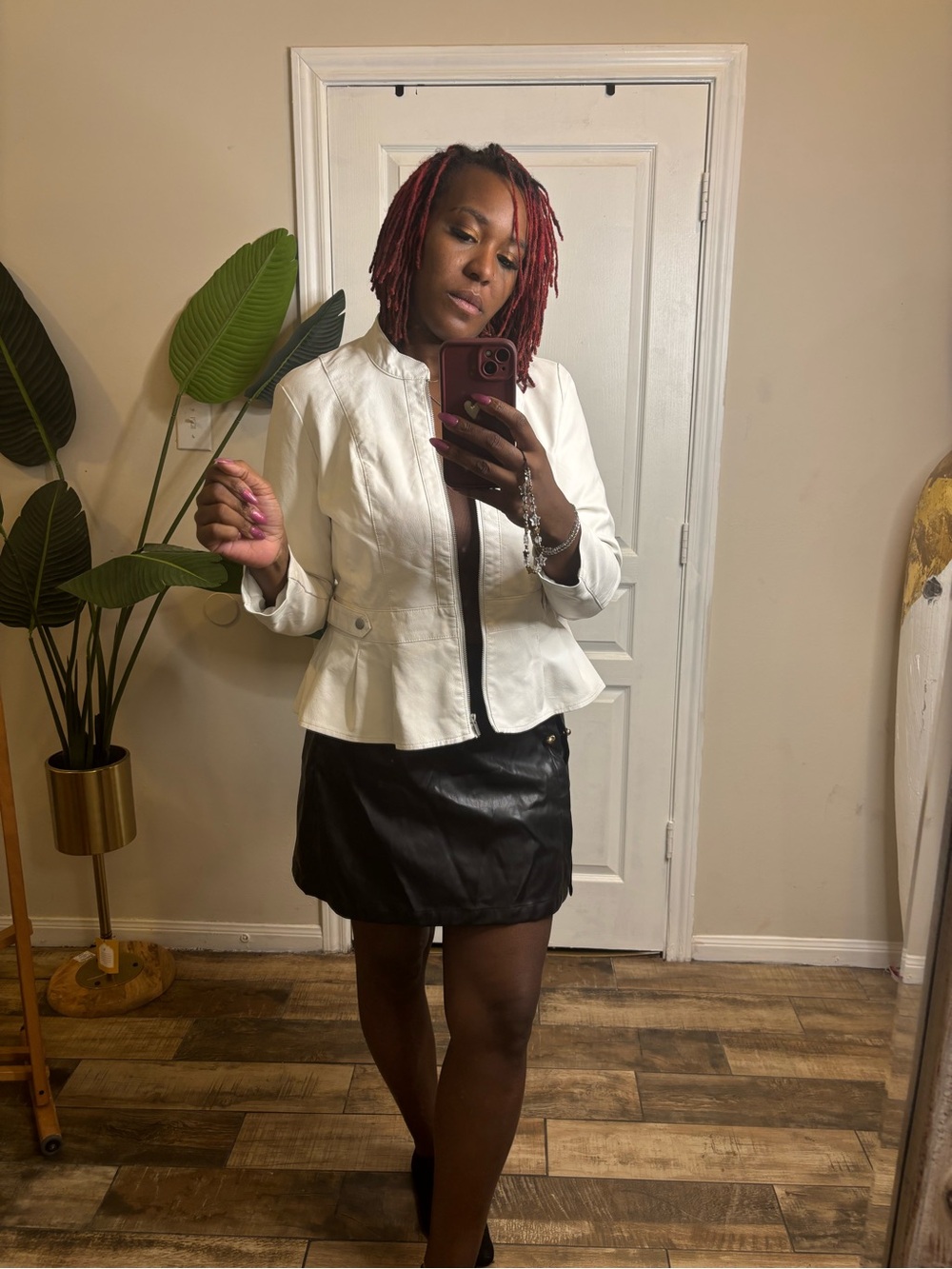 Baccini White Lined Jacket